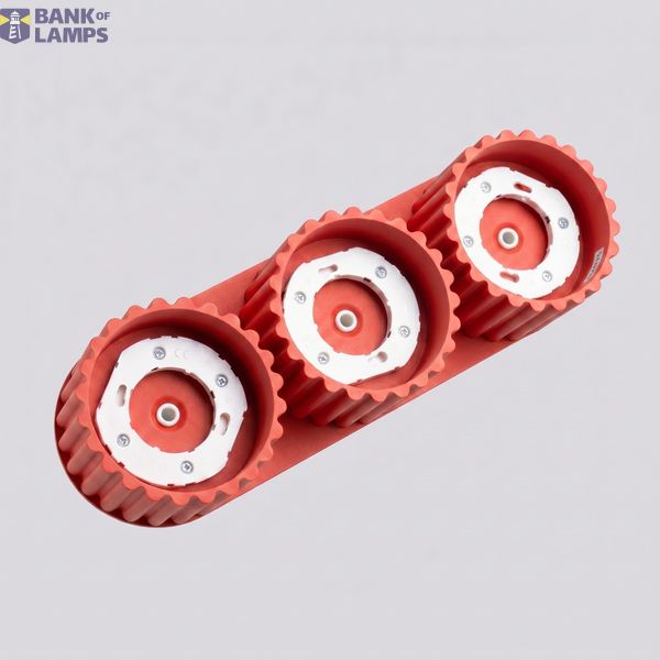 Ceiling lamp AURA 3 red Gx53 image 3