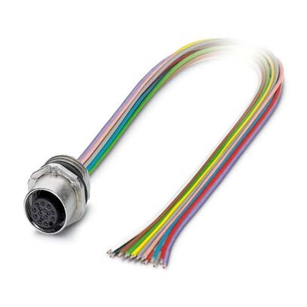 SACC-E-FS-12CON-M16/1,0 SCO - Device connector front mounting image 3