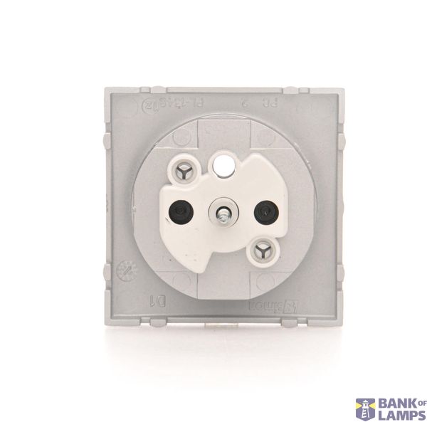 Double two-way switch, 10AX, graphite mat image 1