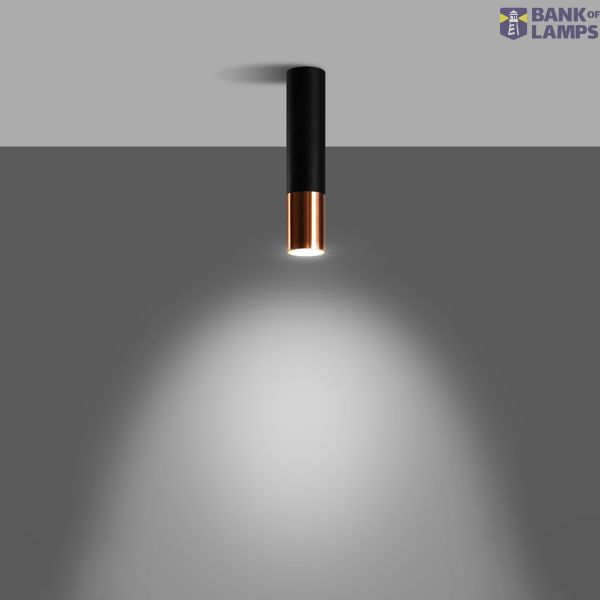 SPOT LOOPEZ BLACK/COPPER GU10 1X40W IP20 image 7