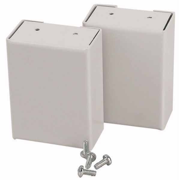 XAP01AF150 Plinth, HxW=100x150mm, grey image 1