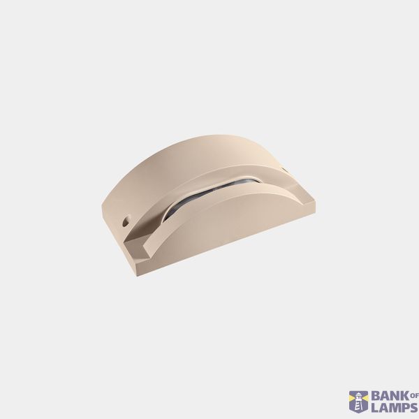 Wall fixture IP66 FINESTRA LED 4.2W LED neutral-white 4000K ON-OFF Gold 281lm image 1