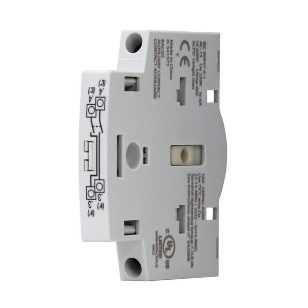 BAC02 Aux Contact, Compact 2NO image 1