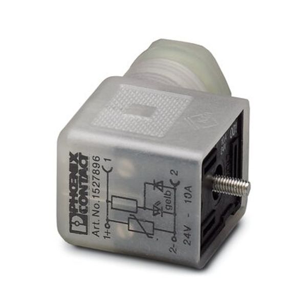 SACC-V-3CON-PG9/BI-1L-SV 24V - Valve connectors image 1