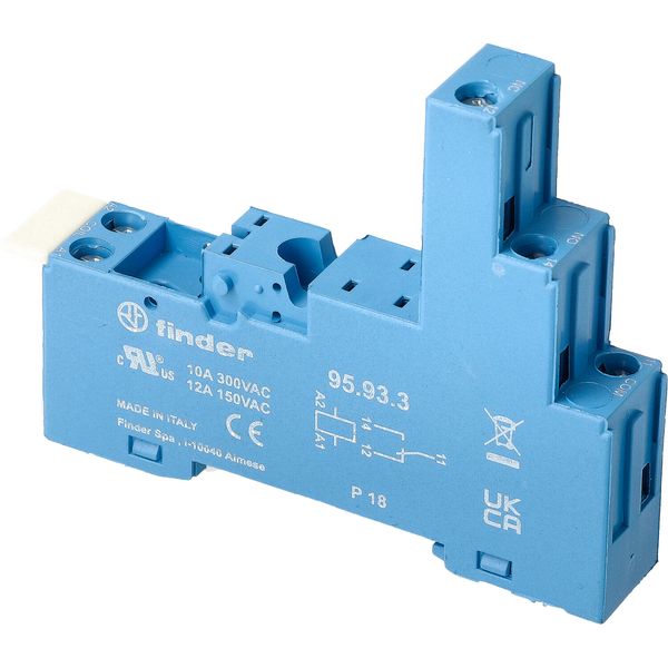 Screw socket blue for 35mm.rail, 40.31 mod.99.80 (95.93.3) image 4