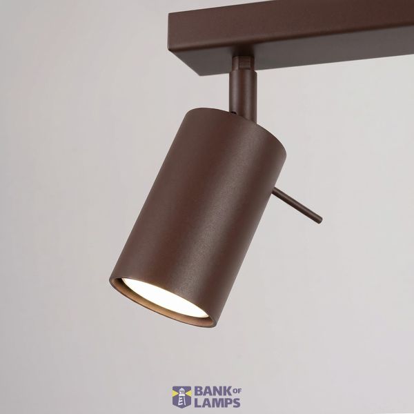 Ceiling lamp RING 4L brown image 4
