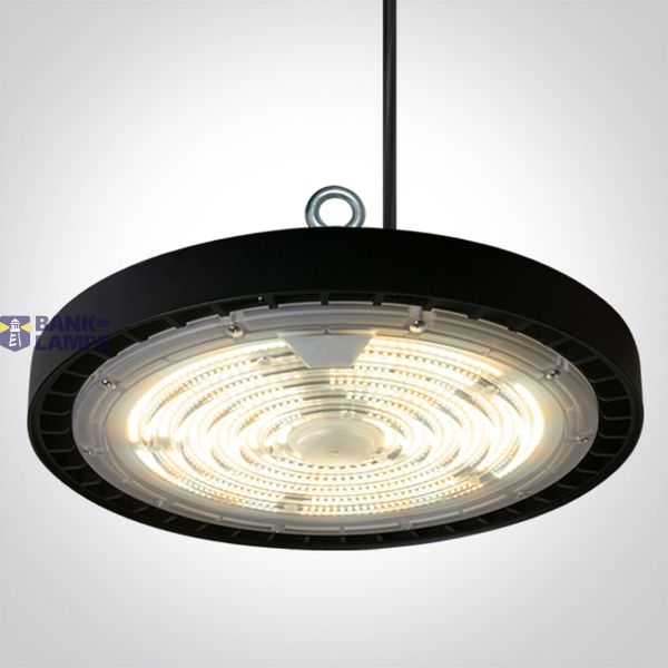 BLACK 200W CCTV PV BV UFO IP65 230V image 1