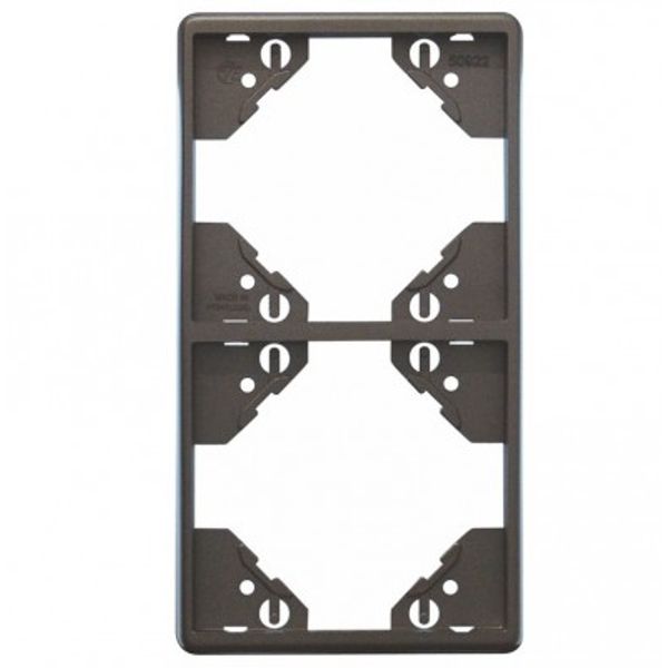 DOUBLE VERTICAL FRAME GRAPHITE image 1