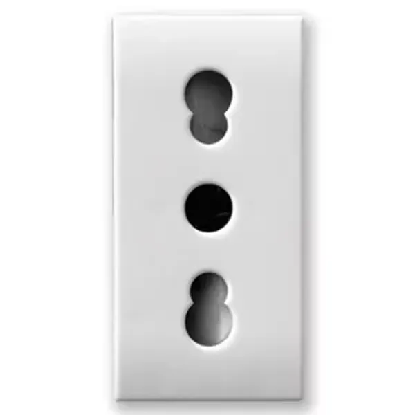2P+E 10/16A ITA.STD SOCKET DOMUS 1M image 1