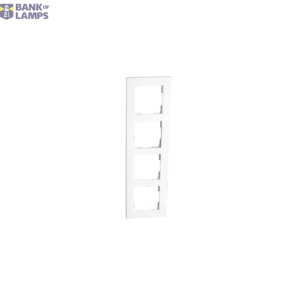 FRAME 90mm 4X WHITE 12-PACK image 1