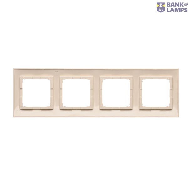 Two gang switch for IP44 version, 10AX, white image 1