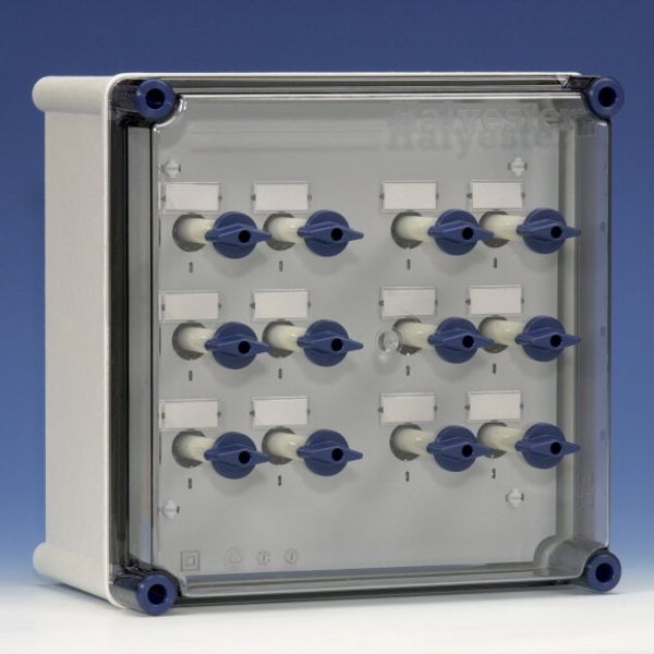 Switch encl. 12x RSD 25A 2p 230V image 1