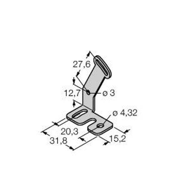 Accessories Mounting Bracket   SMBQS18AF image 1
