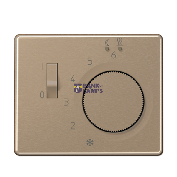 centre plate for room thermostat insert image 1