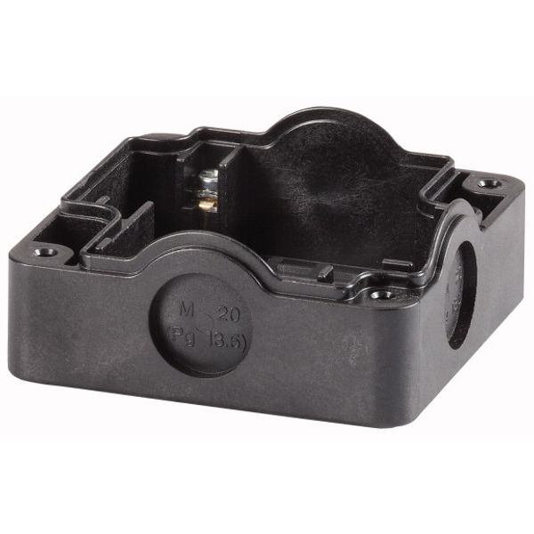 FAK-IU Enclosure base, black image 1
