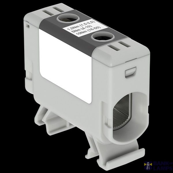 OTL50N black 1xAl/Cu 1,5-50mm² 1000V Universal terminal image 1