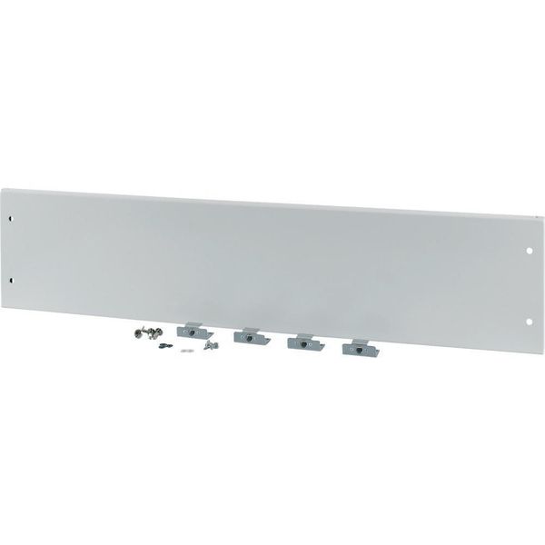 XTSZCSC-H250W1100 Section wide cover, closed, HxW=250x1200mm, IP55, grey image 3