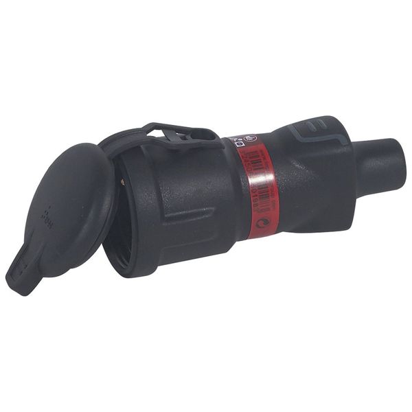 S.2P+E SCH RUBBER COVER IP44 image 1