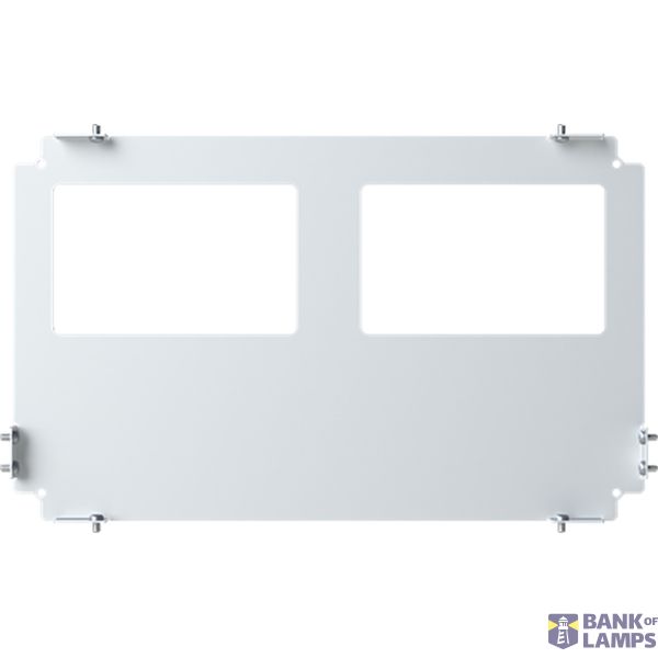 Bottom plate for TZ flange., WxD 512x312mm image 1