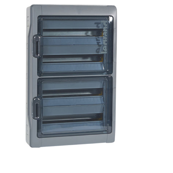 PLEXO3 IP65 WEATHERPROOF CABINET 4X18 MODULES image 1