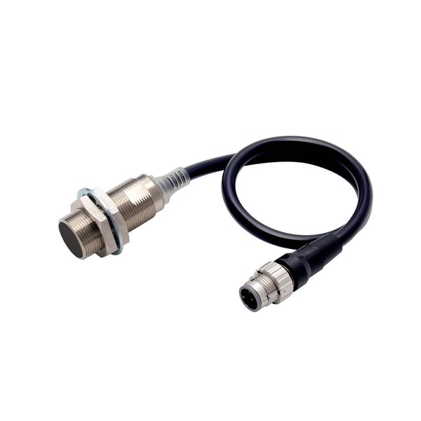 Proximity sensor, inductive, brass-nickel, M18, shielded, 5 mm, NO, 0. E2E 8559G image 2