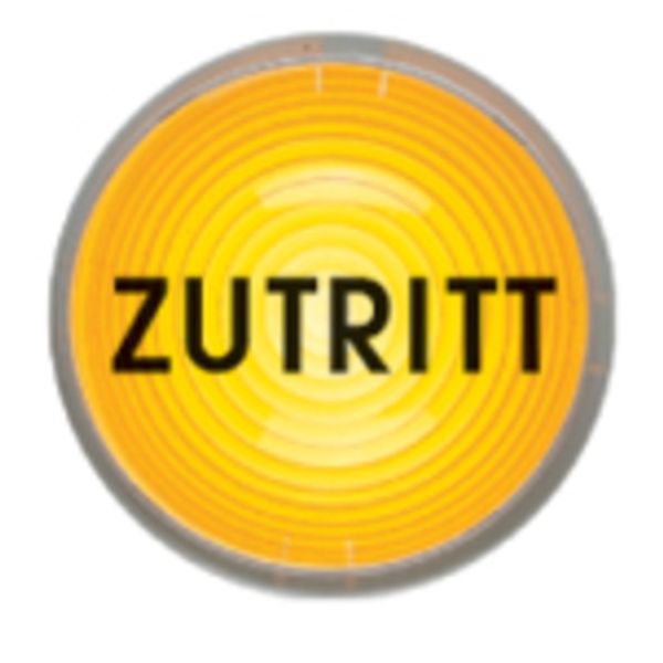 Adhesive sticker "ZUTRITT" image 2