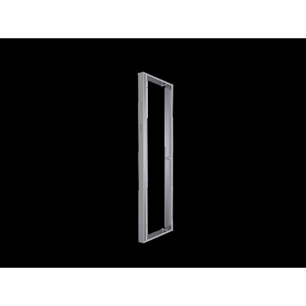 VX isolator door cover, stainless steel, WHD 103x2000x600 mm image 1