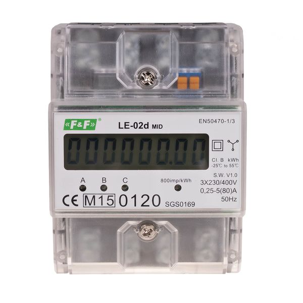 LE-02D, MID electricity meter image 2