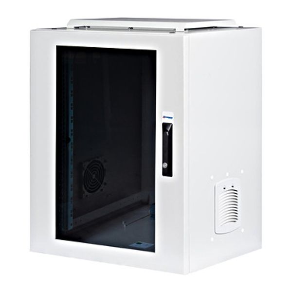 Network Enclosure Wall, IP55 Indoor, W600 H841 D600, 19" 16U image 1