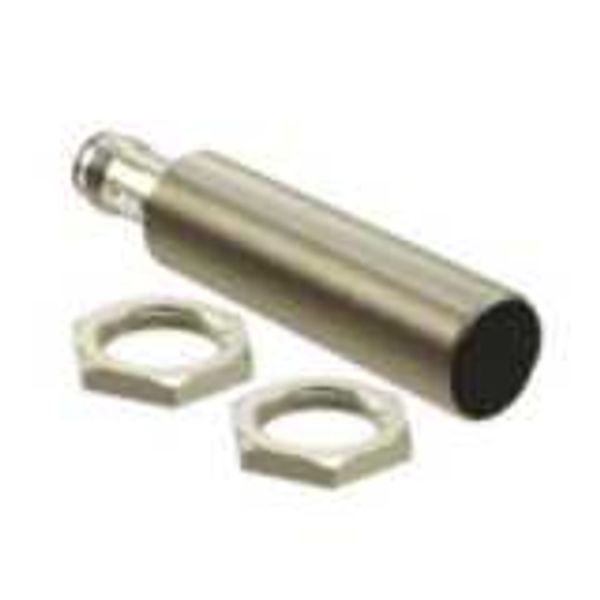 Proximity sensor, inductive, nickel-brass, long body, M18, shielded, 8 E2B 2334E image 1