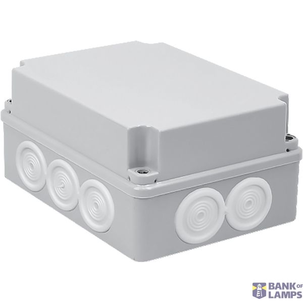 Hermetic box with membrane chokes. image 1