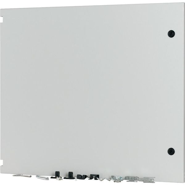 XTMPIX16FD-H550W425 Front door for IZMX16, fixed, HxW=550x425mm, IP55, grey image 1