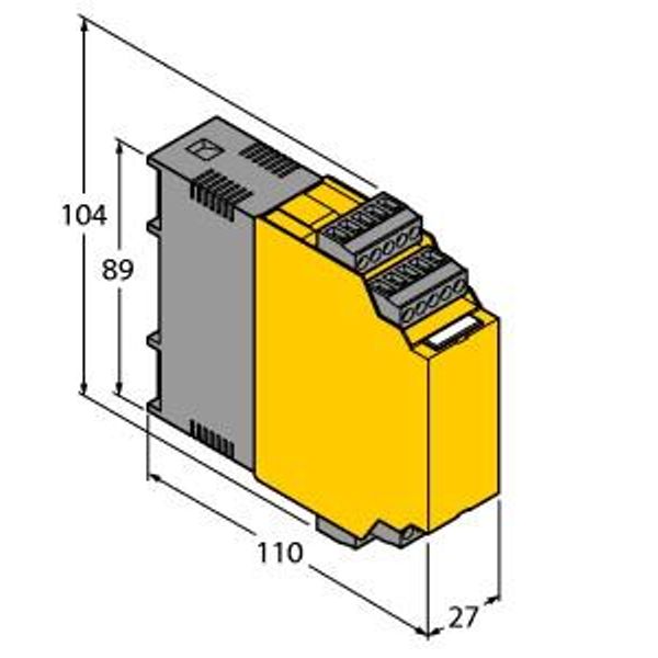 Rotation speed monitor 1-channel   IM21-14EX-CDTRI image 1