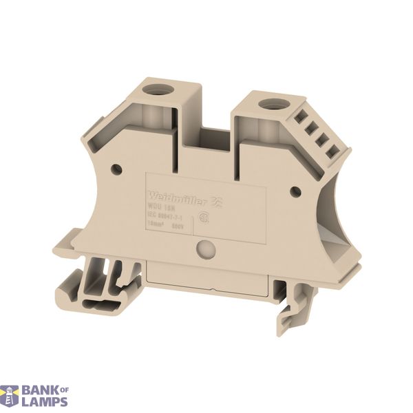 Terminal block 16 mm² phase, 800V/76A, screw image 1