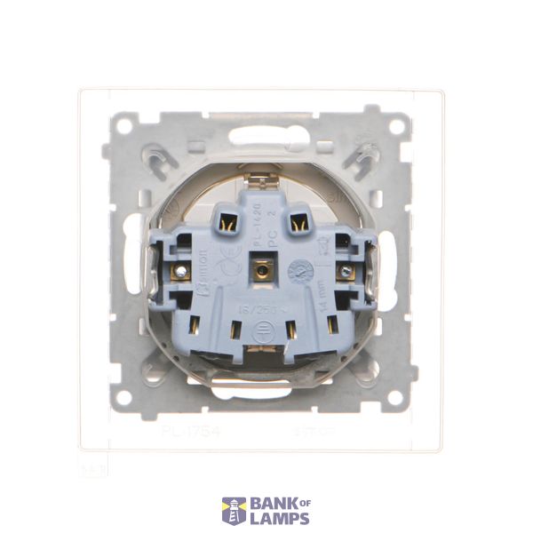 Push dimmer illuminated, (module), Simon 24, IP20, graphite mat image 1