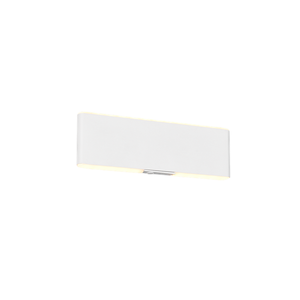 Conchita LED wall lamp 22 cm matt white rechargeable image 1