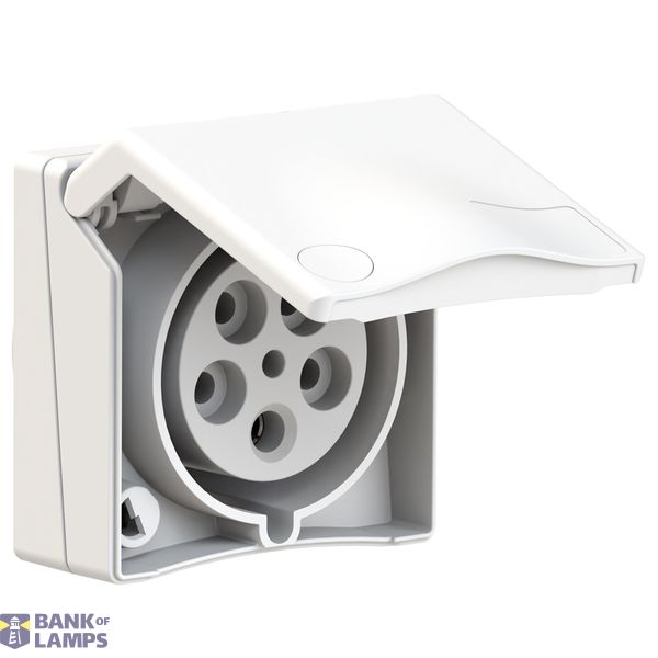 ICD 6h 32A 5P 400V IP44 90x90 Ni Opb image 1