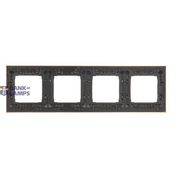 DATA single socket outlet with socket access element, 16A, red image 1