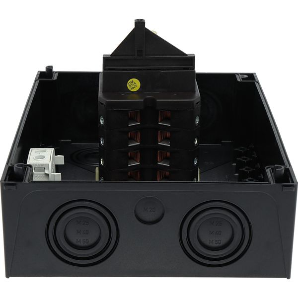 T5-4-15682/I5/SVB-SW Main switch, T5, 100 A, surface mounting, 4 contact unit(s), 6 pole, 1 N/O, 1 N/C, STOP function, With black rotary handle and locking ring, Lockable image 38