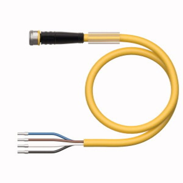 Actuator and Sensor Cable, PUR Connection Cable   PKG4M-15/TXY image 1