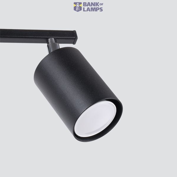 CEILING LAMP LEMMI 2 BLACK GU10 2X40 IP20 image 3