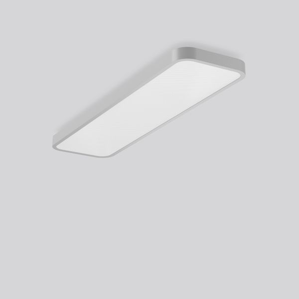 TRIONA rectangle, 96 W, 11600 lm, 830, silver, DALI Ceiling and wall l image 1