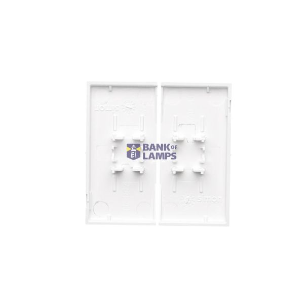 Two-way switch, (module), 10AX, quick connection, white image 1