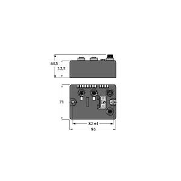 BL compact veldbus station voor CANopen, Interface for Connection of 2 image 1