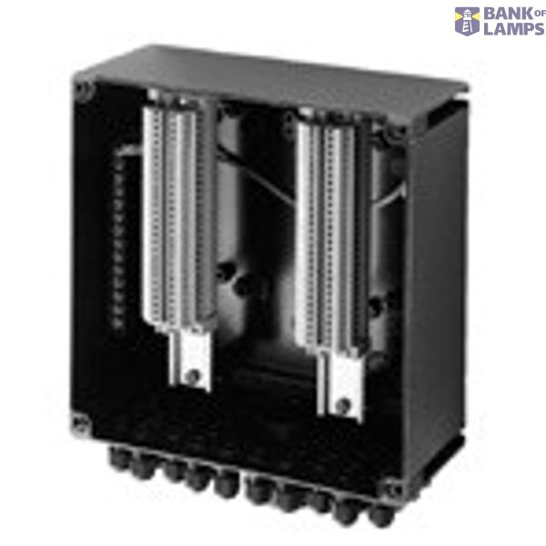 Ex-e terminal box GHG 745, Variant: zKK 32x2,5² 17x4² IEP SV 16M20 1M25 1M40z, Cable entry: 16x M20 + 1x M40 image 1