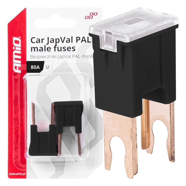 Car JapVal PAL male fuses U 80A AMIO-03410 image 1