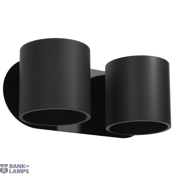 WALL LAMP ORBIS 2 BLACK G9 2X40W IP20 image 8