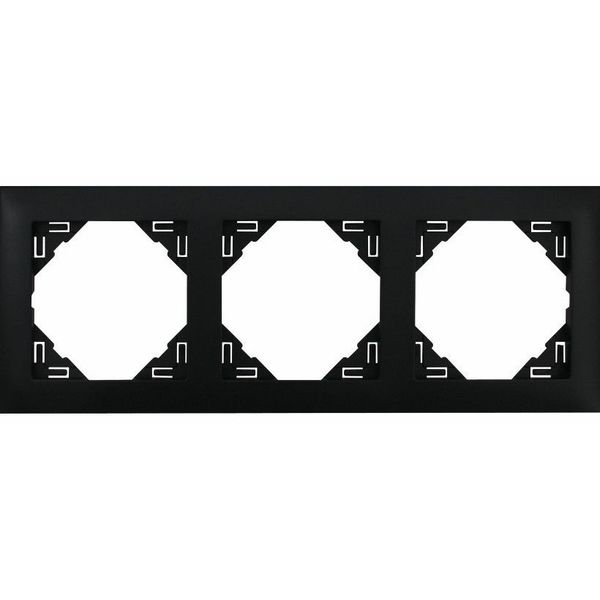 TRIPLE FRAME MATTE BLACK image 1