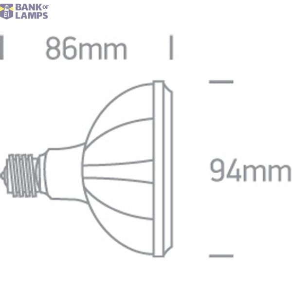 PAR30 LED 10W WW E27 230V image 2