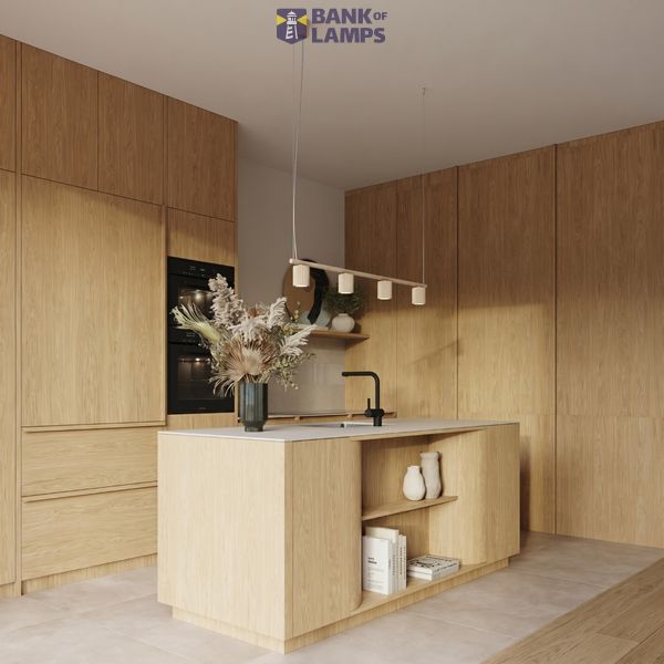 Chandelier KARBON 4 beige image 7